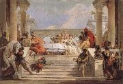 Giovanni Battista Tiepolo THe Banquet of Cleopatra Sweden oil painting artist